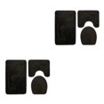 thumbnail image 3 of kurtrusly Tapis de Bain Absorbant en Polyester 3pcs pour Baignoire et Douche Facile à Installer Durable Antidérapant PJ210831-A004 2Set, 3 of 6