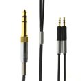 thumbnail image 2 of Audio Cable for Audio-Technica ATH-R70x, Headphone Extension Replacement Cable 6.35/3.5mm Male to 2 x 2.5mm Male, 2 of 4
