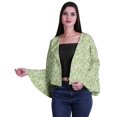 thumbnail image 1 of Moomaya Cardigan Court Imprimé pour Femmes à Manches Évasées, Boléro Court pour l'Été, 1 of 1