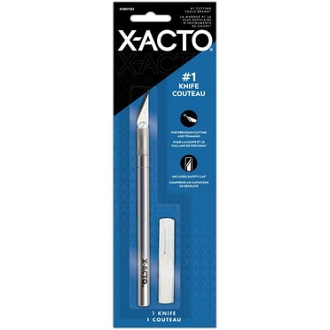 X-ACTO #1 Knife with Safety Cap, Precision Knife for delicate cutting, stripping and trimming