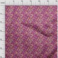 thumbnail image 3 of oneOone Polyester Spandex Purple Fabric Abstract Floral Sewing Craft Projects Fabric Prints By Yard 56 Inch Wide, 3 of 4