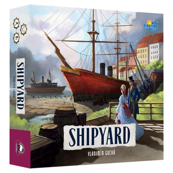 Rio Grande Games RIO659 Shipyard 2nd Edition Board Game