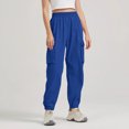 thumbnail image 2 of Timegard Womens Pants High Waisted Pants Work Office Trouser Casual Ankle Length Solid Color Pants with Pockets, 2 of 7