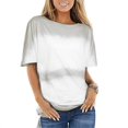 thumbnail image 1 of New Women's Printed Top Loose Crewneck Short Sleeve T Shirt, 1 of 5
