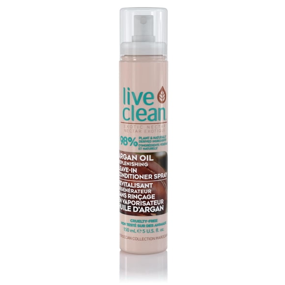 Live Clean Exotic Nectar Argan Oil Leave-in Conditioning Spray