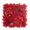 thumbnail image 1 of Dvkptbk Plastic Flower Wall Decoration Simulation Flower Wall Wedding Decoration Artificial Flowers Rose Wall Flowers Wedding Flowers Suitable for Multi-Scene Flower Wall Home Decor, 1 of 4