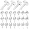 thumbnail image 3 of 100pcs Two Legged Brad Fasteners Nail Paper Fastener for Scrapbook, 3 of 8