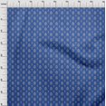 thumbnail image 3 of oneOone Cotton Poplin Fabric Leaves & Floral Block Printed Craft Fabric BTY 56 Inch Wide, 3 of 4