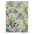 thumbnail image 1 of Better Homes & Gardens 7' x 10' Multi Colour Tropical Oasis Outdoor Rug, 1 of 5