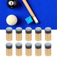 thumbnail image 4 of Snooker Tip, 10pcs Easy To Install Cue Pool Tip, Portable For Glue On Tip Snooker Cue Tip, 4 of 8