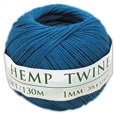 thumbnail image 1 of Boule en Ficelle de Chanvre Bleue 1 mm, 1 of 2