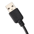 thumbnail image 3 of 4X USB Cable 5.5mm / 2.1mm 5V DC Barrel Jack Power Cable (Black, 75cm), 3 of 6