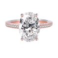 thumbnail image 2 of Birdeem Bague de Fiançailles Coupe Ovale Classique, 2 of 5