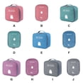 thumbnail image 4 of maytalsory Emergency Organizer Zipper Waterproof Household Empty Storage Bag Classification Dust-proof Students Pill Case for School Purple Large, 4 of 7