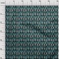 thumbnail image 2 of oneOone Georgette Viscose Fabric Ogee & Paisley Ikat Print Fabric BTY 42 Inch Wide, 2 of 4