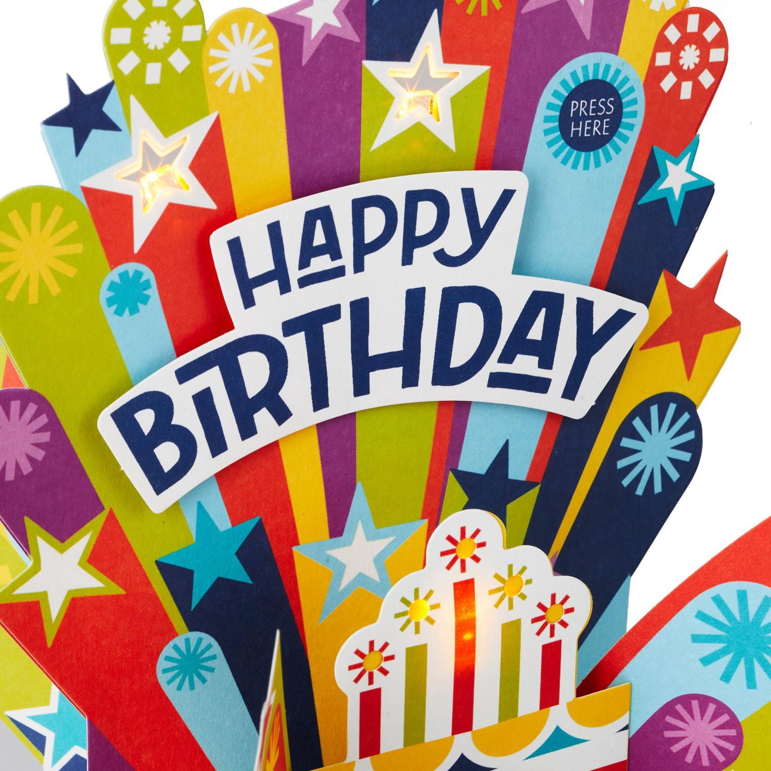 Hallmark Paper Wonder Pop Up Birthday Card with Music (Happy by Pharrell Williams)