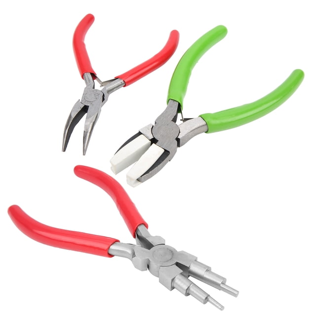 Jewelry Making Pliers, Anti-Rust Jewelry Pliers, Multi-Functional Steel for Craft Jewelry
