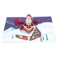 thumbnail image 1 of 3D Santa Cards Christmas Greeting Cards Party Invitations Gifts Postcard, 1 of 5