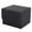 Black and Grey, variant on Card Storage Box Large Capacity PU Leather Card Storage Box with Magnetic Closure for 130 Cards and Above Standard Size Tarot Cards