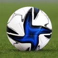 thumbnail image 3 of VONKY Machine Stitched Soccer Ball For Exceptional Air Retention Machine Stitched Panels For Added blue, 3 of 6