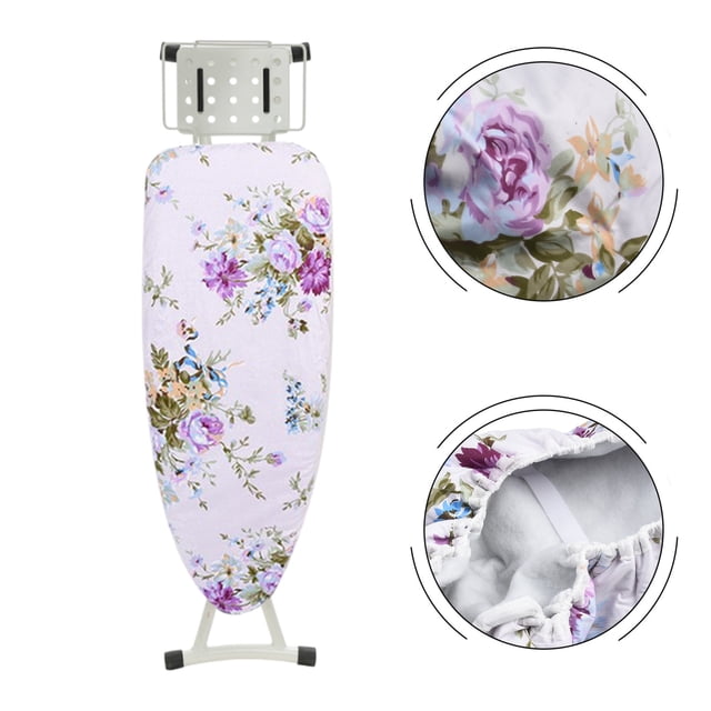 2 Pcs Extra-Wide Ironing Board Cover And Pad Replacement, With Hot And Stain Resistant Thick Pad And Elastic Edge 58" X 19 "Ironing Board Cover