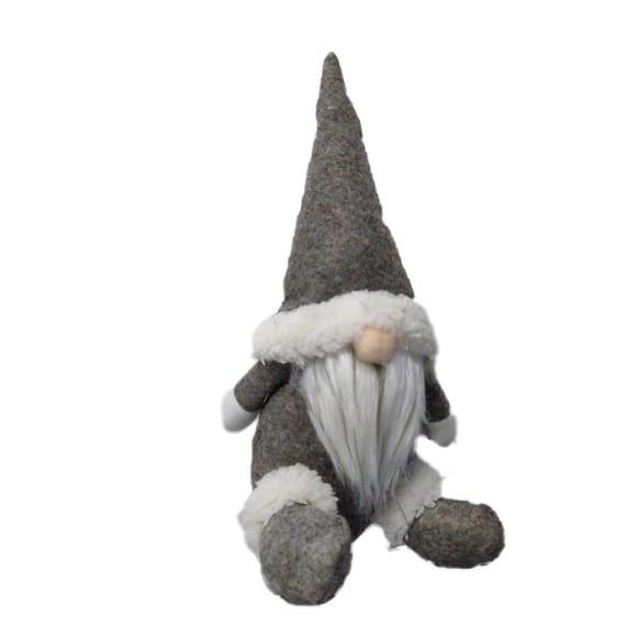 Poupée en Tissu de Noël Père Noël C Décoration Maison Ensemble 2 Pcs avec Base Lestée et Matériau Doux pour un Placement Sécurisé sur Tables et Appuis de Fenêtre Taille 12.20 X 6.30 Pouces Poids Total 0.29 Livres