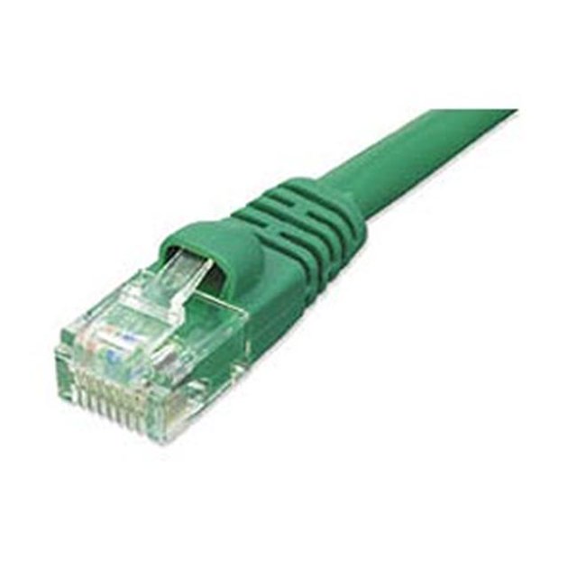 CAT5e Enhanced Patch Cable with Boot 3ft Green