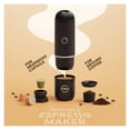 thumbnail image 4 of Heating Portable Coffee Machine Fit Capsule And Ground Travel Espresso Coffee Maker For Camping Office With Portable Bag ,RV, Hiking, Office, 4 of 5