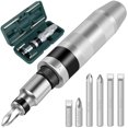 thumbnail image 1 of 7Pcs Impact Screwdriver Set Shock Screw Bits Metal Shock Screw Driver Chisel Bits Multifunctional Screw Extractor Remover Repair Set Durable Shock Screwdriver Bits for Repair, 1 of 9