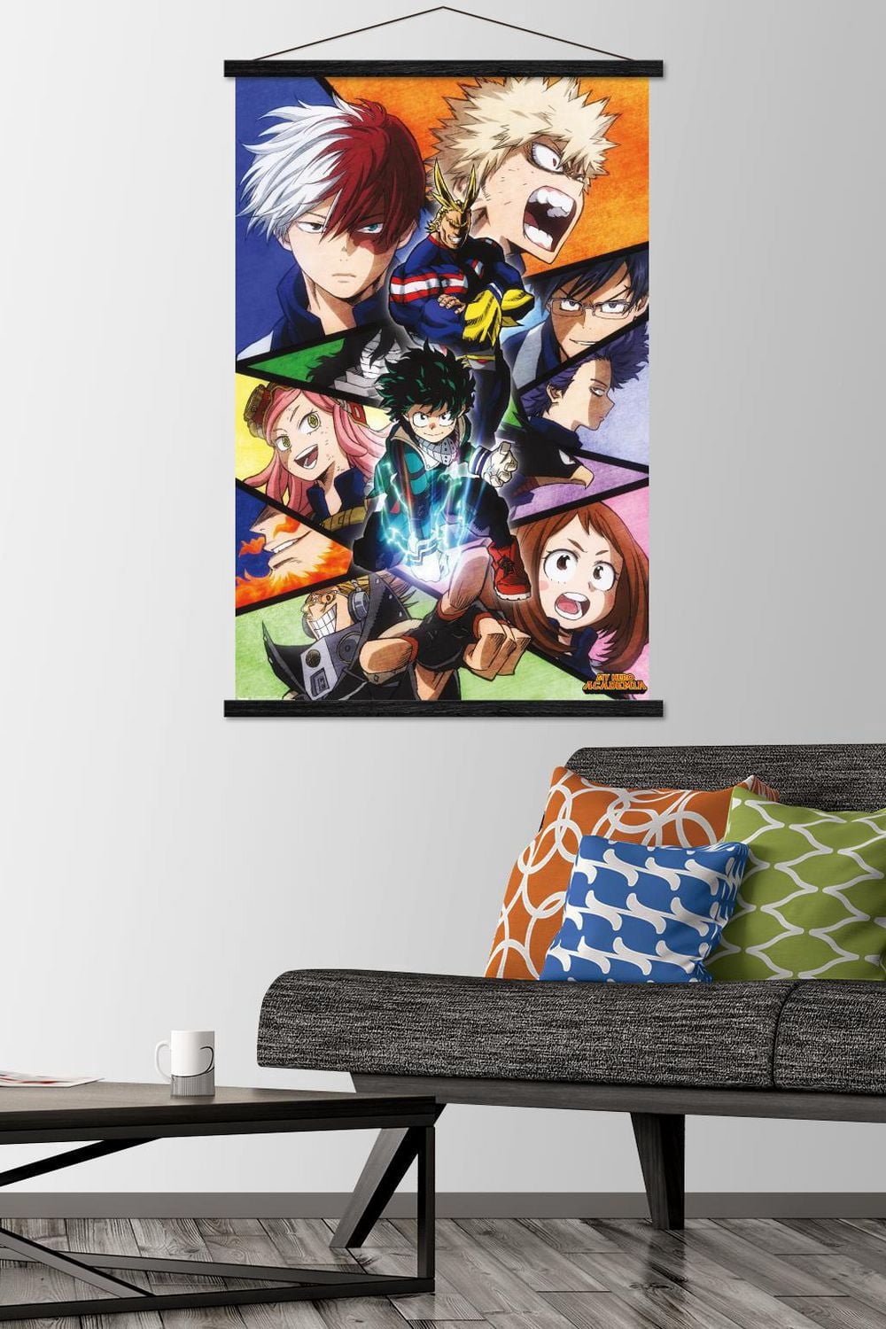 My Hero Academia - Faces Wall Poster