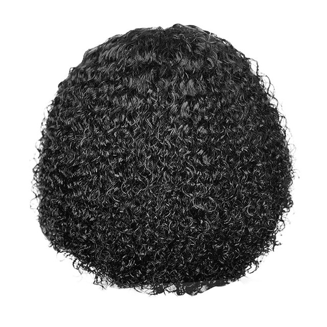 Peruvian Curly Human Hair Wig Glueless Lace Front Human Hair