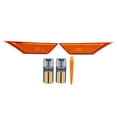thumbnail image 2 of Clignotantspaire de Feu de Signalisation Latérale Clignotant avec Ampoules DEL 20559010 Remplacement pour 2016-2021jaune, 2 of 8