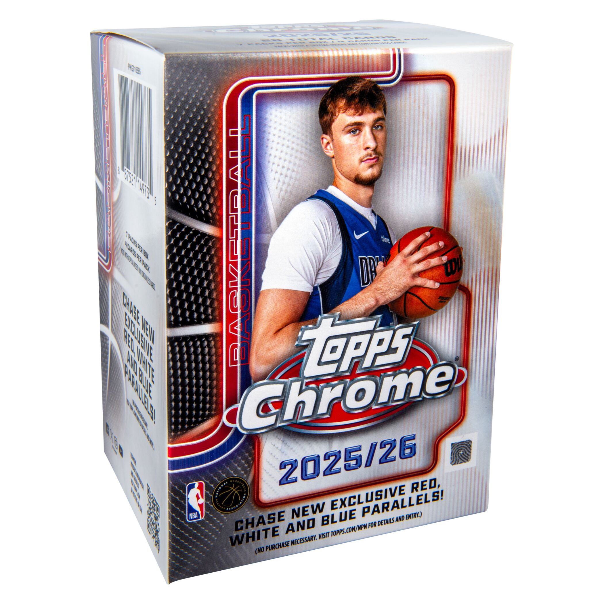 2025-26 Topps Chrome Basketball Trading Cards Value Box - Walmart.ca
