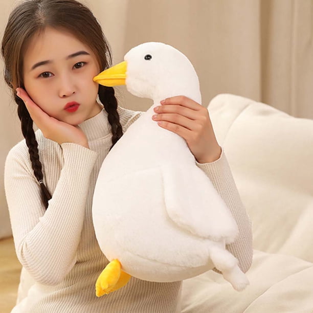 Animal en peluche canard jaune géant 20/30/50CM, petit canard Kawaii, vente en gros, cadeaux de noël, jouet doux pour tous âges