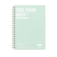 thumbnail image 2 of New B5 Horizontal Thickened Coil Notebook Excerpt Colorful Plastic Cover Student Notebook Quality Writing Paper No Additive, 2 of 6