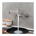 thumbnail image 3 of Brass Pot Filler Faucet Folding Kitchen Faucet With Double Joint Swing Arms Rotated Tap Wall Mounted For Hot And Cold Water ,Effortless Installation, 3 of 7