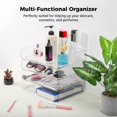 thumbnail image 4 of Acrylic Desk Organizer, Clear Letter Tray Desk Organizer, Stackable Document Organizer for Desktop, A4 Paper, Magazine, File Documents, Receipts, Set of 4, 12.6*9.4*10.2 Inch, 4 of 6