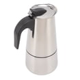 thumbnail image 3 of Portable Stainless Steel Coffee Maker For Home And Outdoor Camping,  Moka Pot, 3 of 8