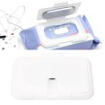 thumbnail image 1 of Distributeur d'Essuyage Chaud, Grand Réchauffeur d'Essuyage à Grande Capacité Maintient l'Humidité à Chauffage Uniforme, Rechargeable, Température Constante, Portable, Blanc pour la Maison, 1 of 7