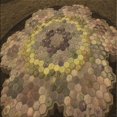 thumbnail image 1 of Ahgly Company Tapis d'Intérieur Lavable en Machine Carré Transitionnel Brun Cannelle, 4 Pieds Carré, 1 of 7