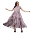 thumbnail image 3 of Moomaya Robe d'Été Sans Manches Chemise à Boutons Tenues Décontractées Femmes Grande Taille, 3 of 4
