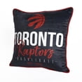 thumbnail image 3 of NBA Toronto Raptors Basketball Throw Pillow (18 x 18 in), Black, 3 of 3