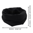 thumbnail image 3 of Kids Scarves Warm Soft Riding Neck Bib Set for Boys Girls Children Winter Autumn Solid Color Comfortable, 3 of 4