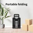 thumbnail image 4 of TopLLC Small Pull Cart Household Portable Picnic Trolley Hand Trolley Trolley Trailer Folding Shopping Carts Trolley for pulling, 4 of 6
