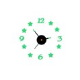 thumbnail image 1 of Agiferg DIY Luminous Stereo Digital Wall Clock Creative Wall Sticker Clock Living Room Decoration Clock, 1 of 2