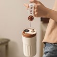 thumbnail image 3 of keepw Stainless Steel Coffee Thermos With Temperature Display Coffee Fresh And Hot All Day Long Portable White coffee, 3 of 6