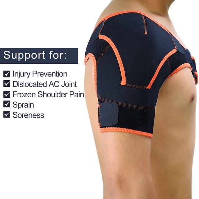 Shoulder Brace Rotator Cuff, Elastic Shoulder Brace Support, Breathable Ergonomic Soft Three Dimensional Stereoscopic Structure For Sport Shoulder