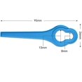 thumbnail image 2 of Plastic Lawn Mower Parts, Lawn Mower Blades 30 Lawn Mower Blades (Blue), 2 of 3