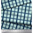 thumbnail image 2 of Soimoi Viscose Chiffon Fabric Check Check Print Fabric by Yard 42 Inch Wide, 2 of 5