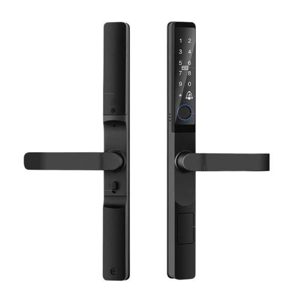 85 92mm Mortise Smartphone Access Keyless Entry Door Lock Handle Ultra-thin App Remote Operation WiFi Smart Lock ,Corrosion-Resistant
